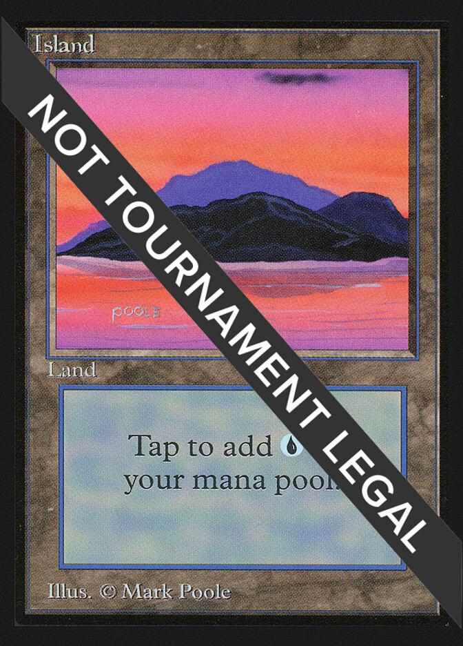 Island (C) (CE) 285 card from Collector's Edition