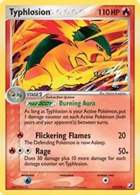 Typhlosion - 17/115 (EX Unseen Forces) 017/115 card from Deck Exclusives