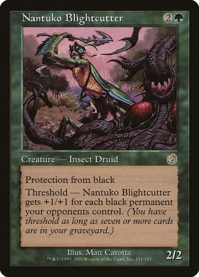Nantuko Blightcutter 131 card from Torment