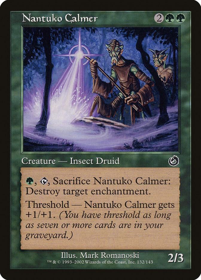 Nantuko Calmer 132 card from Torment