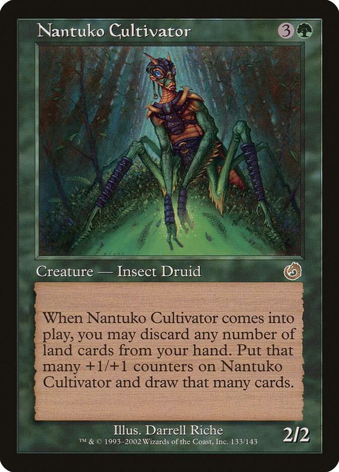 Nantuko Cultivator 133 card from Torment