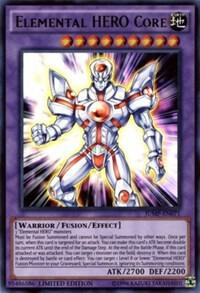 Elemental HERO Core JUMP-EN071 card from Shonen Jump Magazine Promos