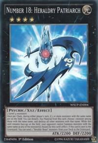 Number 18: Heraldry Patriarch WSUP-EN004 card from World Superstars