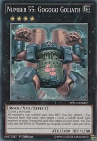 Number 55: Gogogo Goliath WSUP-EN007 card from World Superstars