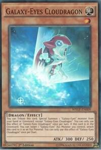 Galaxy-Eyes Cloudragon WSUP-EN009 card from World Superstars
