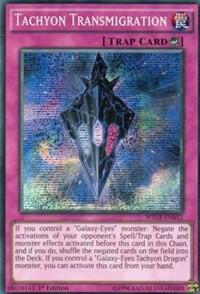 Tachyon Transmigration WSUP-EN012 card from World Superstars