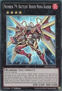 Number 79: Battlin' Boxer Nova Kaiser WSUP-EN014 card from World Superstars