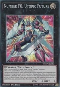 Number F0: Utopic Future WSUP-EN026 card from World Superstars