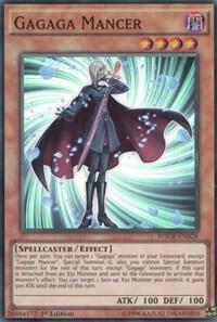 Gagaga Mancer WSUP-EN028 card from World Superstars