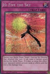 Hi-Five the Sky WSUP-EN030 card from World Superstars