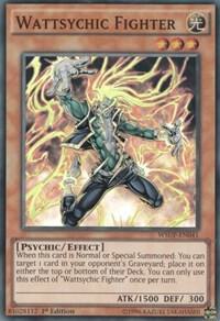 Wattsychic Fighter WSUP-EN041 card from World Superstars