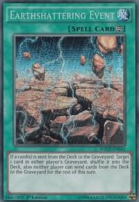 Earthshattering Event WSUP-EN042 card from World Superstars