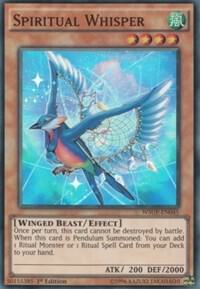 Spiritual Whisper WSUP-EN045 card from World Superstars