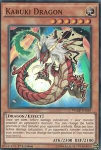 Kabuki Dragon WSUP-EN049 card from World Superstars
