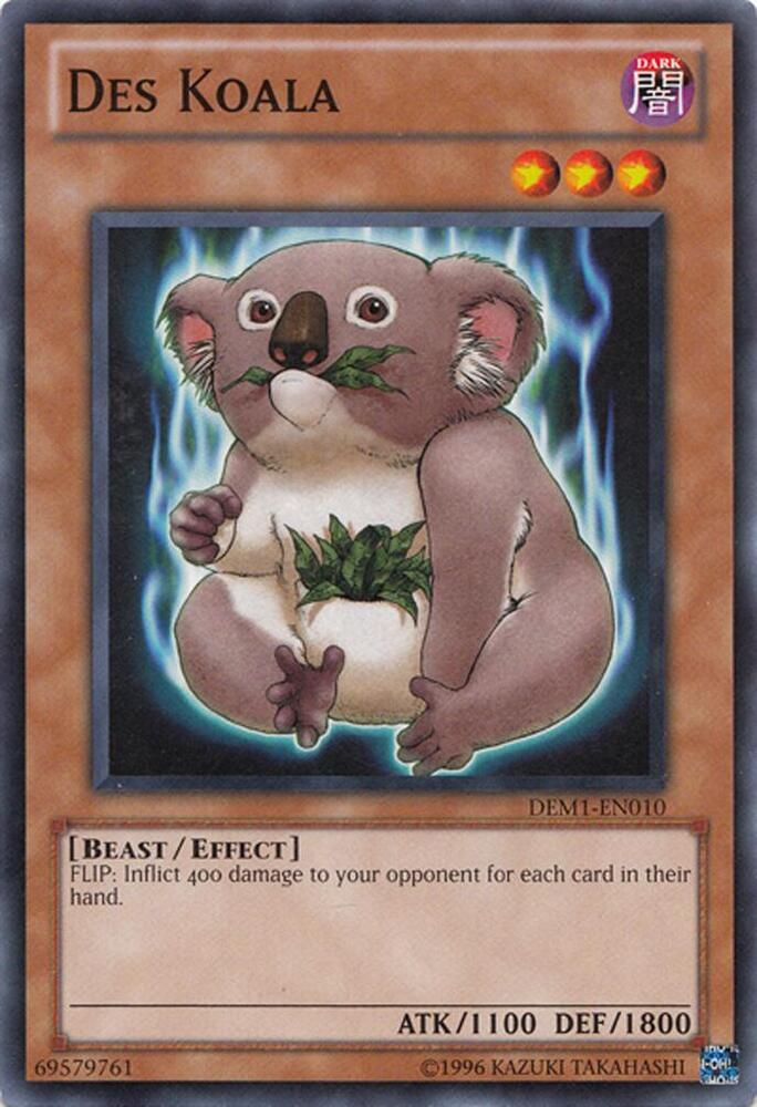 Des Koala DEM1-EN010 card from Demo Pack