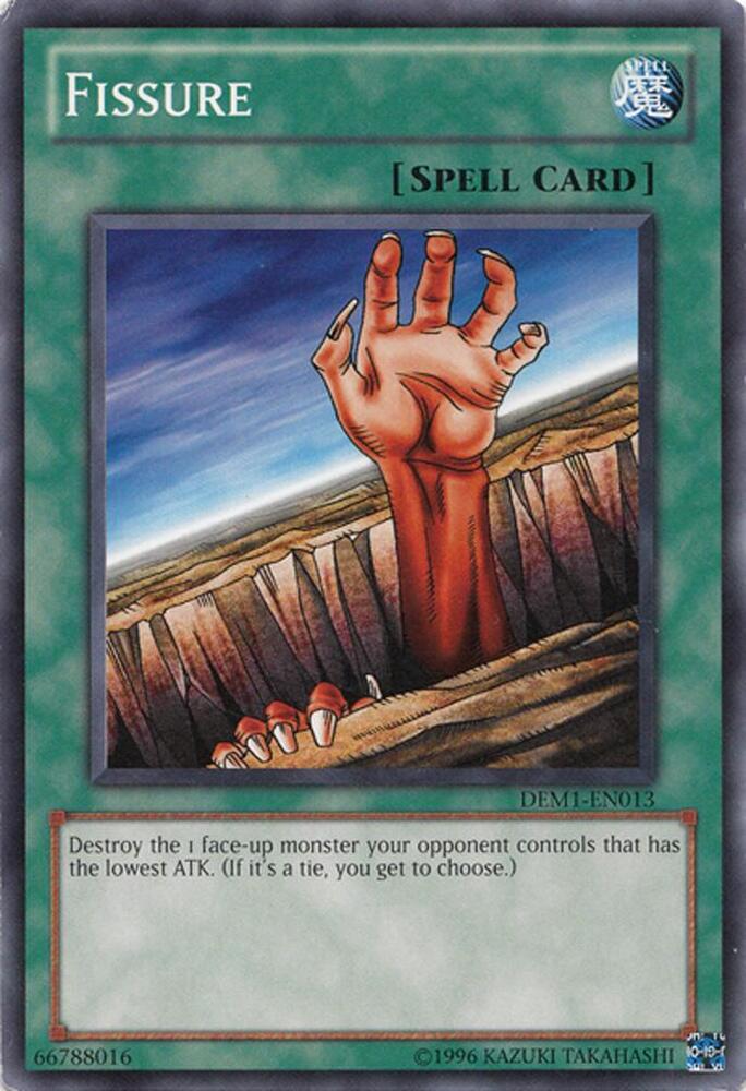 Fissure DEM1-EN013 card from Demo Pack