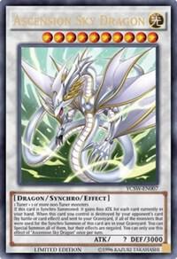 Ascension Sky Dragon YCSW-EN007 card from Yu-Gi-Oh! Championship Series Prize Cards