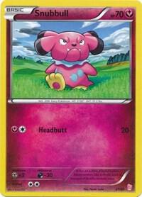 Snubbull (#11) 11/30 card from XY Trainer Kit: Sylveon & Noivern