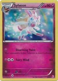 Sylveon (#30 - Holo) 30/30 card from XY Trainer Kit: Sylveon & Noivern