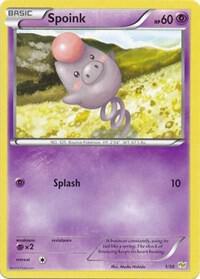 Spoink 1/30 card from XY Trainer Kit: Sylveon & Noivern