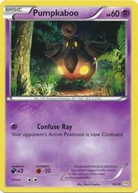 Pumpkaboo (#11) 11/30 card from XY Trainer Kit: Sylveon & Noivern