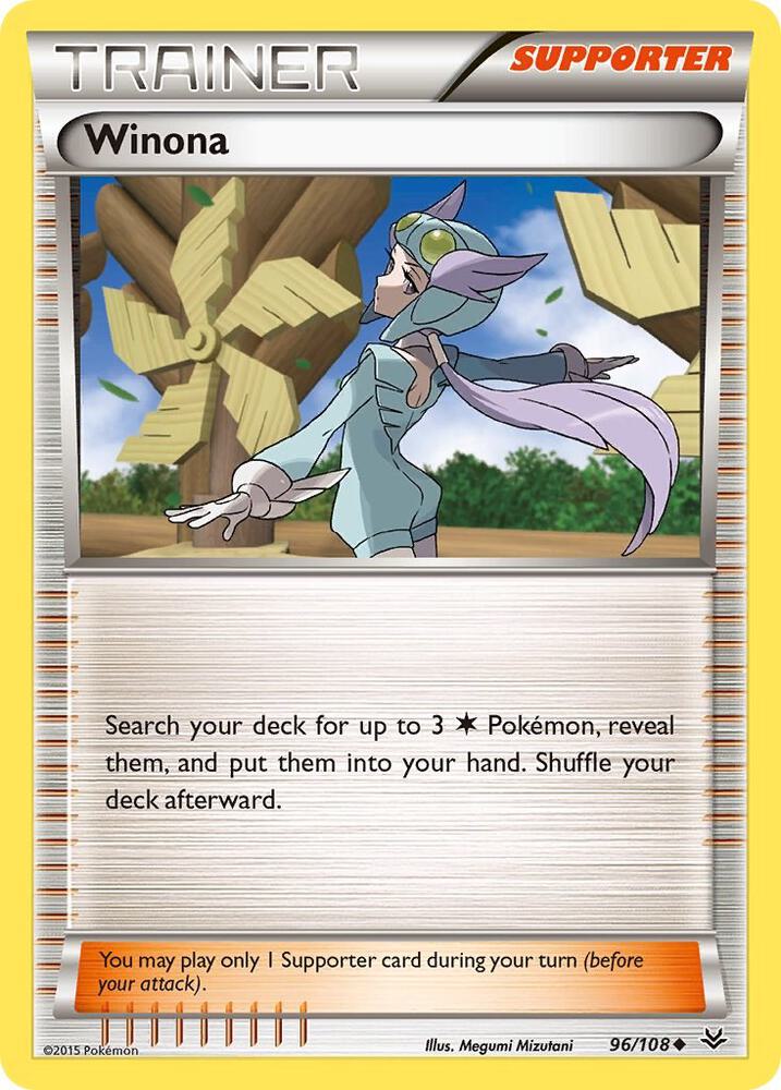 Winona 96/108 card from XY - Roaring Skies