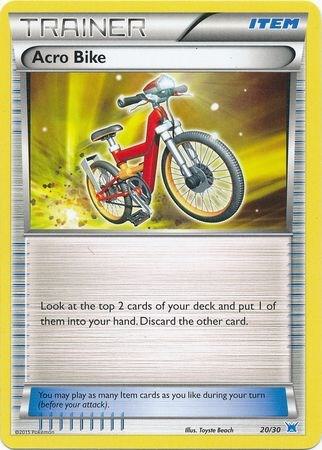 Acro Bike (#20 Latios) 20/30 card from XY Trainer Kit: Latias & Latios