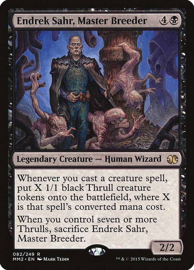 Endrek Sahr, Master Breeder 82 card from Modern Masters 2015
