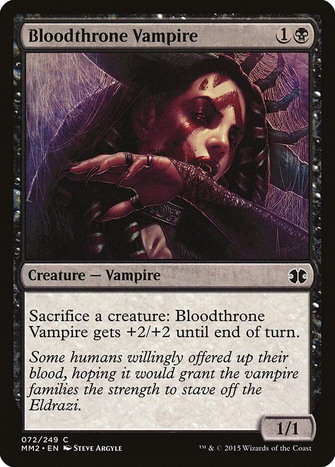Bloodthrone Vampire 72 card from Modern Masters 2015