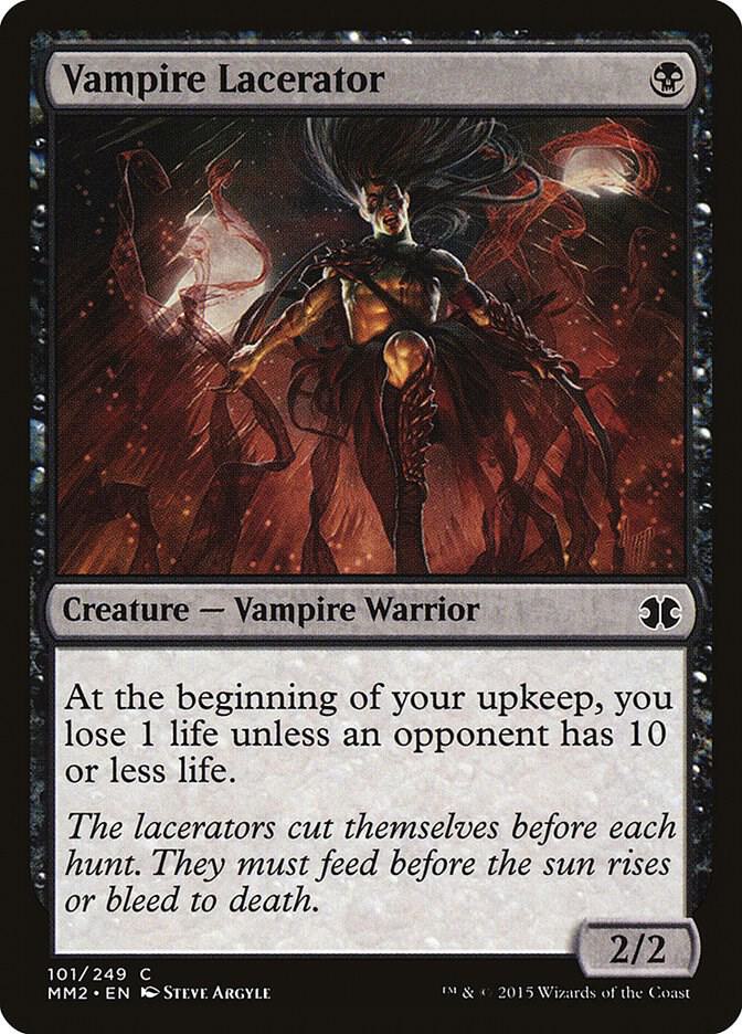 Vampire Lacerator 101 card from Modern Masters 2015
