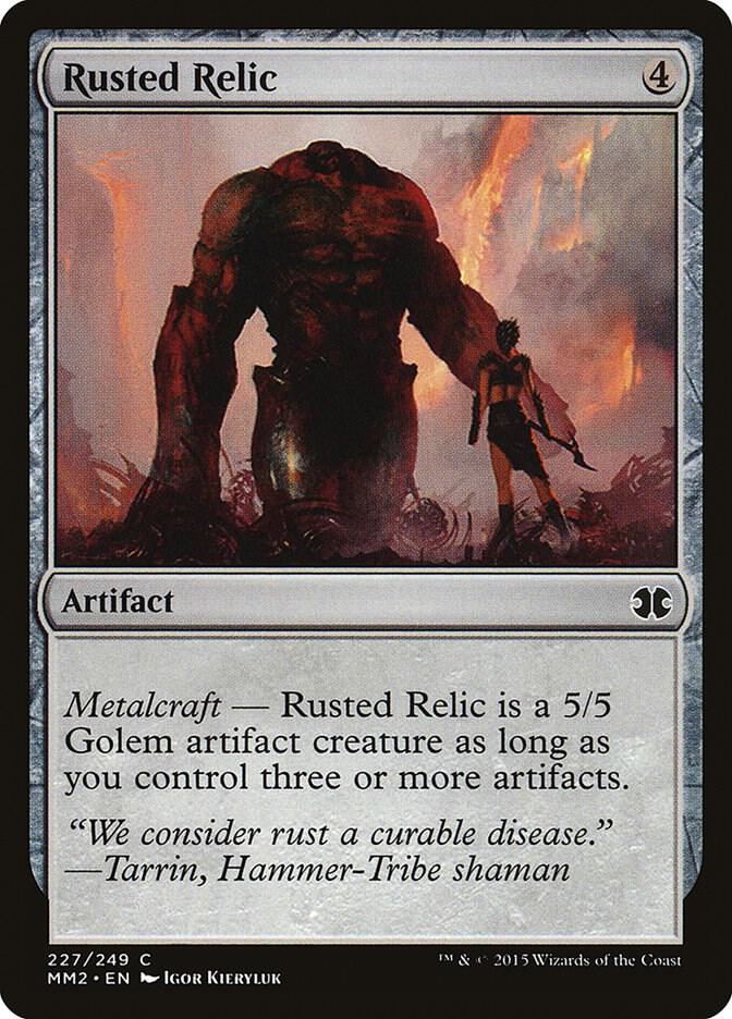 Rusted Relic 227 card from Modern Masters 2015