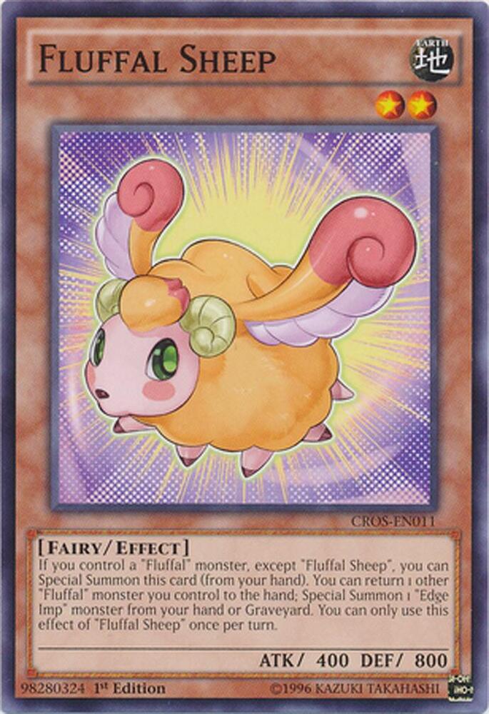 Fluffal Sheep CROS-EN011 card from Crossed Souls