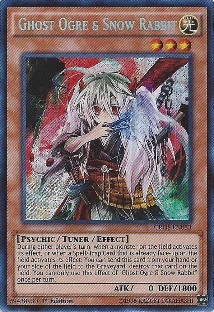 Ghost Ogre & Snow Rabbit CROS-EN033 card from Crossed Souls