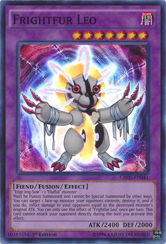 Frightfur Leo CROS-EN041 card from Crossed Souls