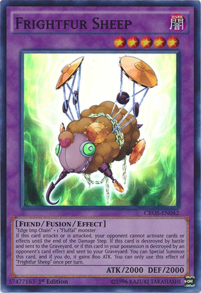 Frightfur Sheep CROS-EN042 card from Crossed Souls
