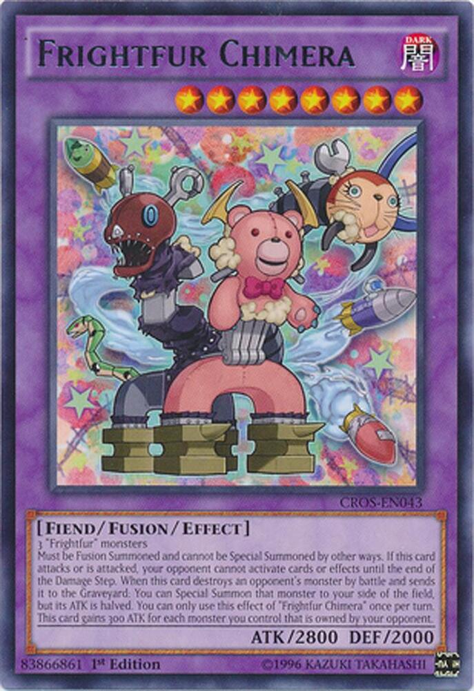Frightfur Chimera CROS-EN043 card from Crossed Souls
