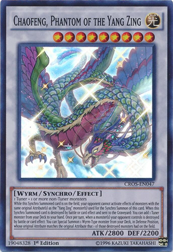 Chaofeng, Phantom of the Yang Zing CROS-EN047 card from Crossed Souls