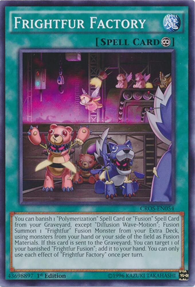 Frightfur Factory CROS-EN054 card from Crossed Souls