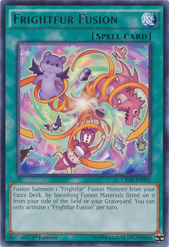Frightfur Fusion CROS-EN056 card from Crossed Souls