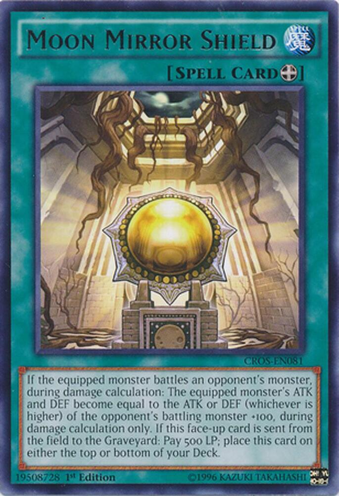 Moon Mirror Shield CROS-EN081 card from Crossed Souls
