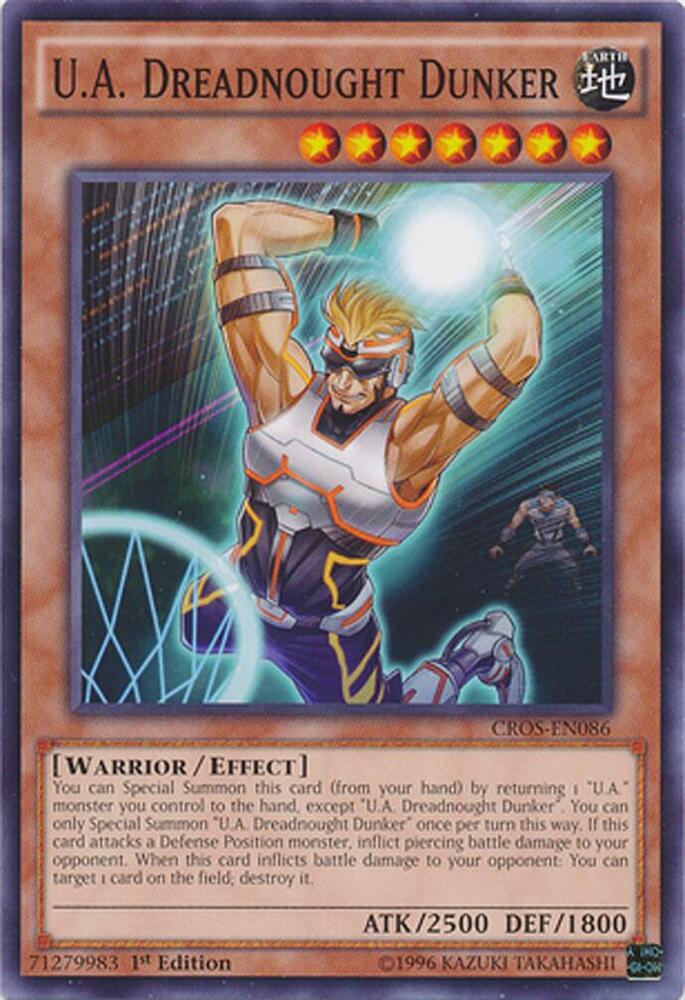 U.A. Dreadnought Dunker CROS-EN086 card from Crossed Souls