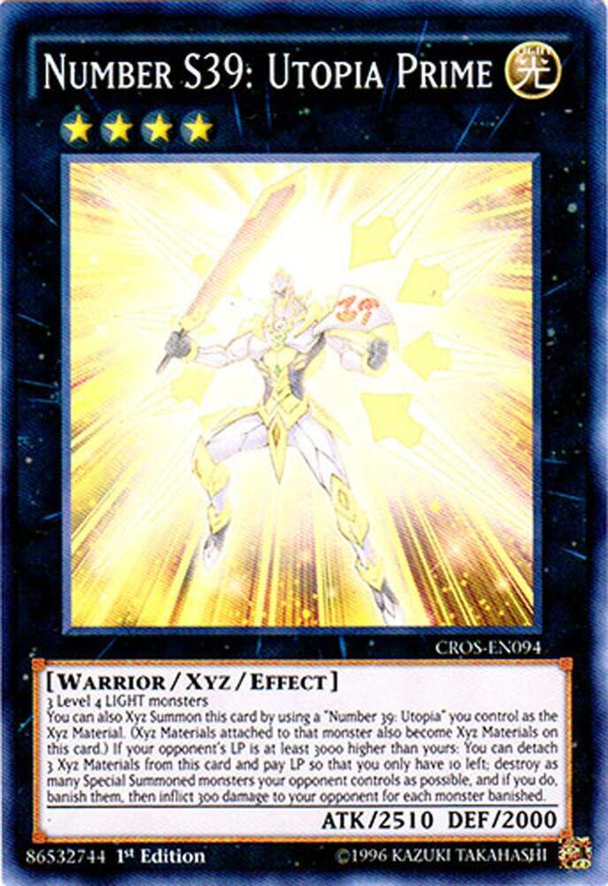 Number S39: Utopia Prime CROS-EN094 card from Crossed Souls