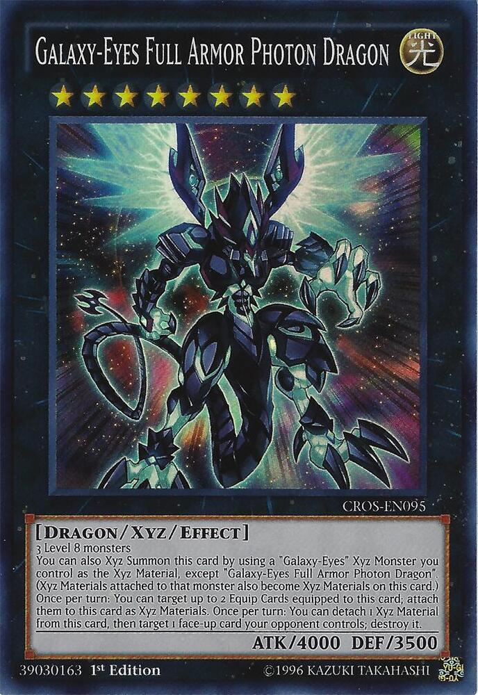 Galaxy-Eyes Full Armor Photon Dragon CROS-EN095 card from Crossed Souls