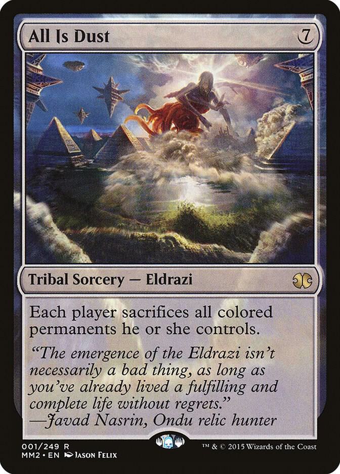 All Is Dust 1 card from Modern Masters 2015