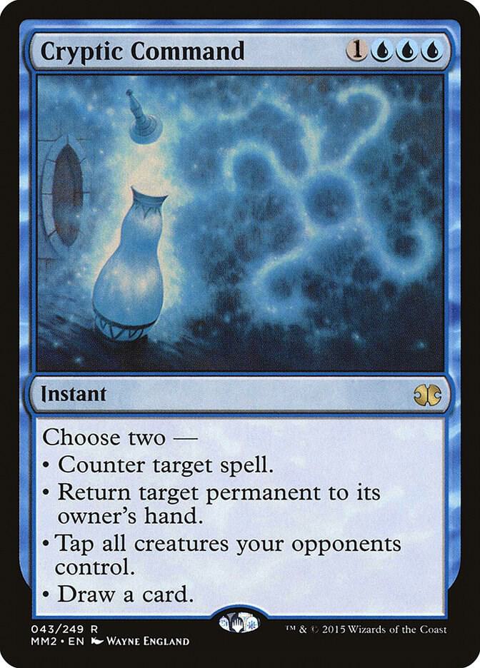 Cryptic Command 43 card from Modern Masters 2015