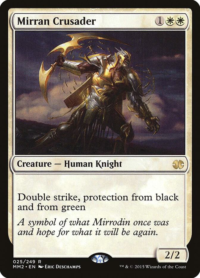 Mirran Crusader 25 card from Modern Masters 2015