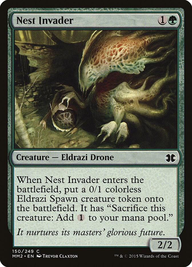 Nest Invader 150 card from Modern Masters 2015