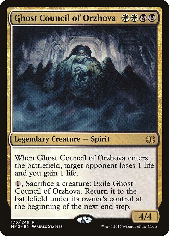 Ghost Council of Orzhova 176 card from Modern Masters 2015