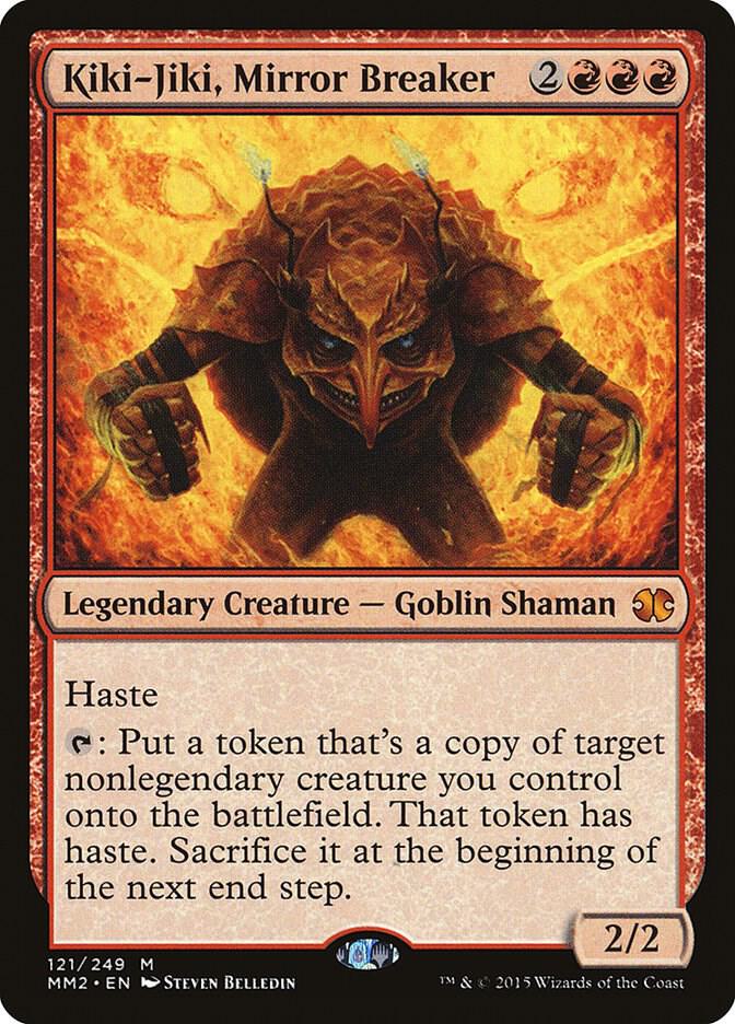 Kiki-Jiki, Mirror Breaker 121 card from Modern Masters 2015