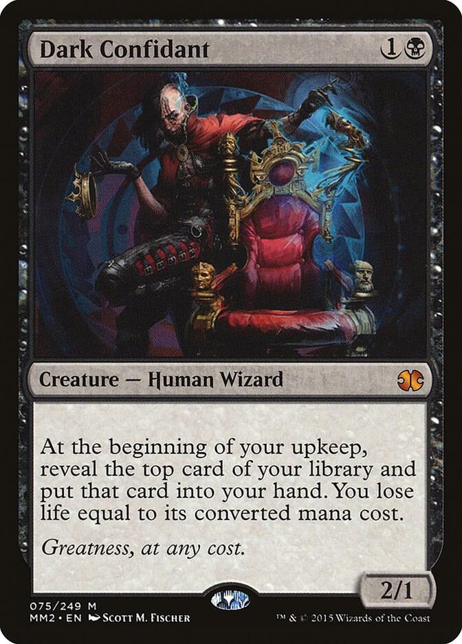 Dark Confidant 75 card from Modern Masters 2015